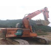 Low price Used Hitachi EX120 excavator, used excavator 04cbm,0.4cbm hydraulic medium excavator for sale